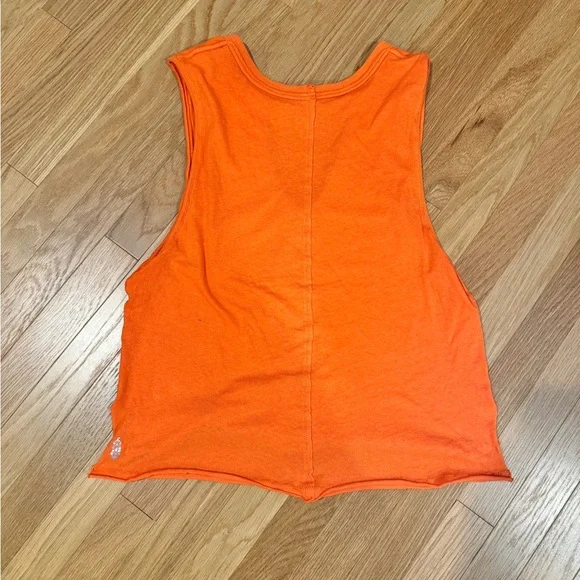 Free People Orange Tank - Picture 2 of 3